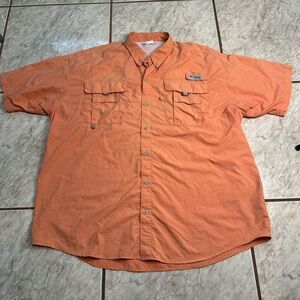SOLD Columbia PFG Performance Vented Salmon Fishing Shirt Size XL